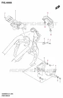 FRONT FAIRING BRACKET for Suzuki V-STROM 800 2025