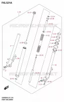 FRONT FORK for Suzuki V-STROM 800 2025