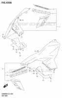 REAR FAIRING for Suzuki V-STROM 800 2025