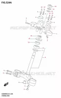 STEERING COLUMN for Suzuki V-STROM 800 2025