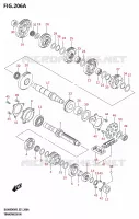 TRANSMISSION for Suzuki V-STROM 800 2025