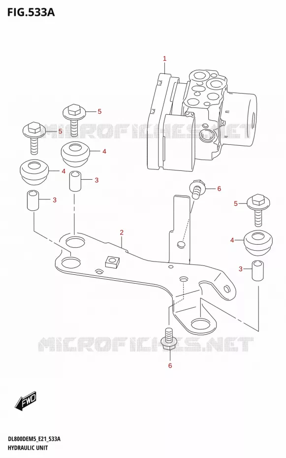 ABS SYSTEM Suzuki MOTO 800 V-STROM 2025  DL800DERC 2025 M5 (E21)