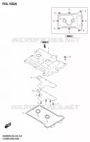 CYLINDER HEAD COVER for Suzuki V-STROM 800 2025
