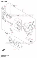 FRONT CALIPER for Suzuki V-STROM 800 2025