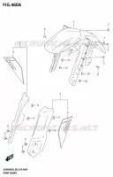 FRONT FENDER for Suzuki V-STROM 800 2025