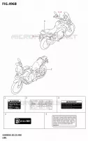 LABEL (E03) for Suzuki V-STROM 800 2025