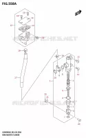 REAR BRAKE MASTER CYLINDER for Suzuki V-STROM 800 2025