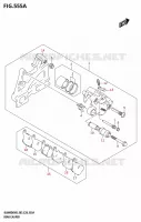 REAR CALIPER for Suzuki V-STROM 800 2025