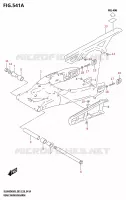 SWINGARM for Suzuki V-STROM 800 2025