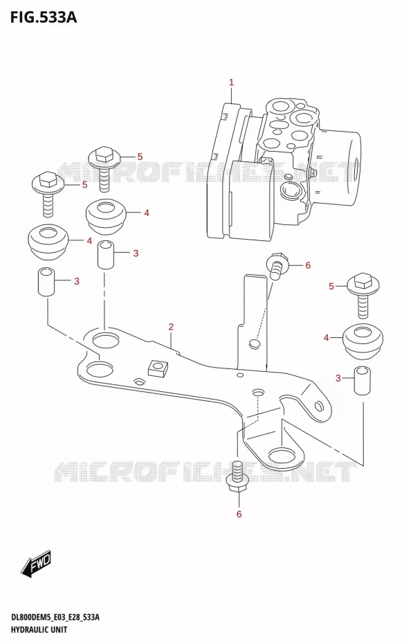 ABS SYSTEM Suzuki MOTO 800 V-STROM 2025  DL800DERC 2025 M5 (E28)