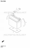 BATTERY for Suzuki V-STROM 800 2025