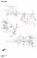 FOOTREST for Suzuki V-STROM 800 2025