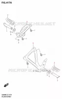 FOOTREST for Suzuki V-STROM 800 2025