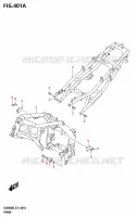 FRAME for Suzuki V-STROM 800 2025