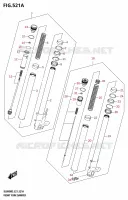 FRONT FORK for Suzuki V-STROM 800 2025