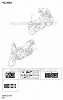 LABEL for Suzuki V-STROM 800 2025