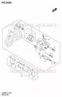 REAR CALIPER for Suzuki V-STROM 800 2025