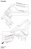 REAR FAIRING for Suzuki V-STROM 800 2025