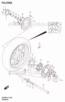 REAR WHEEL for Suzuki V-STROM 800 2025