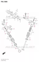 CAMSHAFT   VALVES for Suzuki DR-Z 125 2023