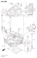 CYLINDER HEAD for Suzuki DR-Z 125 2023