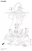 FUEL TANK for Suzuki DR-Z 125 2023