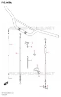 HANDLEBAR (DR Z125:E28) for Suzuki DR-Z 125 2023