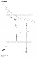 HANDLEBAR (DR Z125L:E28) for Suzuki DR-Z 125 2023