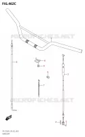 HANDLEBAR (DR Z125L:E33) for Suzuki DR-Z 125 2023