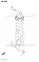 REAR SHOCK ABSORBER (DR Z125L:E28) for Suzuki DR-Z 125 2023