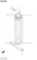 REAR SHOCK ABSORBER (DR Z125L:E33) for Suzuki DR-Z 125 2023
