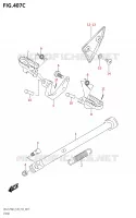 STAND (DR Z125L:E33) for Suzuki DR-Z 125 2023