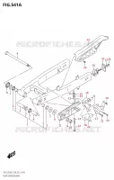 SWINGARM (DR Z125:E28) for Suzuki DR-Z 125 2023