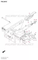 SWINGARM (DR Z125L:E33) for Suzuki DR-Z 125 2023