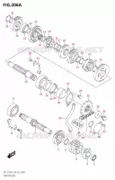 TRANSMISSION (DR Z125:E28) for Suzuki DR-Z 125 2023