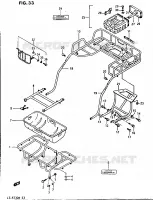 CARRIER for Suzuki OZARK 230 1987