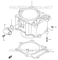 CYLINDER for Suzuki KINGQUAD 700 2005