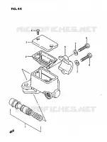 FRONT MASTER CYLINDER for Suzuki OZARK 230 1987