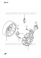 IGNITION for Suzuki OZARK 230 1987