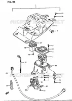 METER for Suzuki OZARK 230 1987