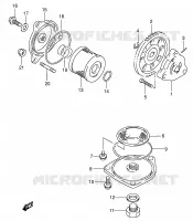 OIL PUMP/FUEL PUMP for Suzuki OZARK 160 2003