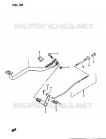 REAR BRAKE for Suzuki OZARK 230 1987