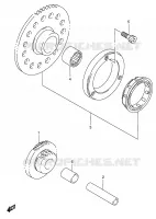 STARTER MOTOR CLUTCH for Suzuki OZARK 160 2003