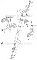 STEERING COLUMN for Suzuki OZARK 160 2003