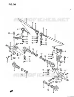 STEERING LINKAGE   HUB for Suzuki OZARK 230 1987
