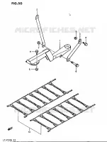 TRAILER HITCH for Suzuki OZARK 230 1987