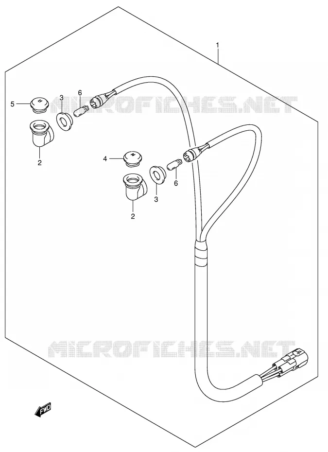 PILOT LAMPS Suzuki QUAD 250 QUADSPORT 2007  LT-Z250K7(E28/E33)