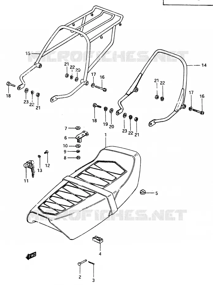 SEAT Suzuki MOTO 50 ZR 1999  ZR50SKX