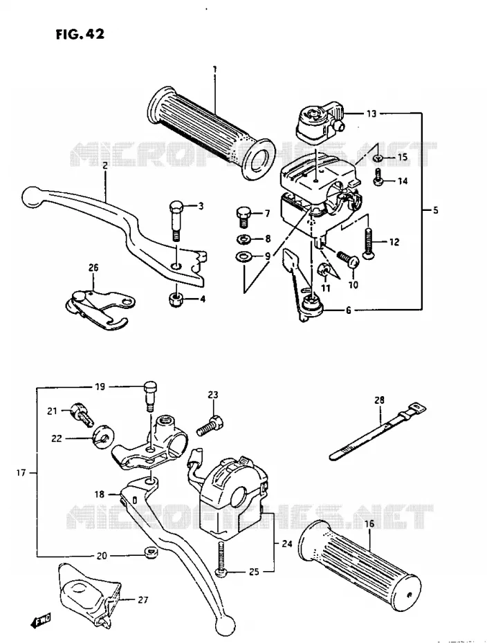 SWITCHES Suzuki QUAD 230 OZARK 1987  LTF230H(E3)