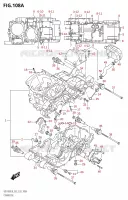 CRANKCASE for Suzuki BOULEVARD 1800 2018